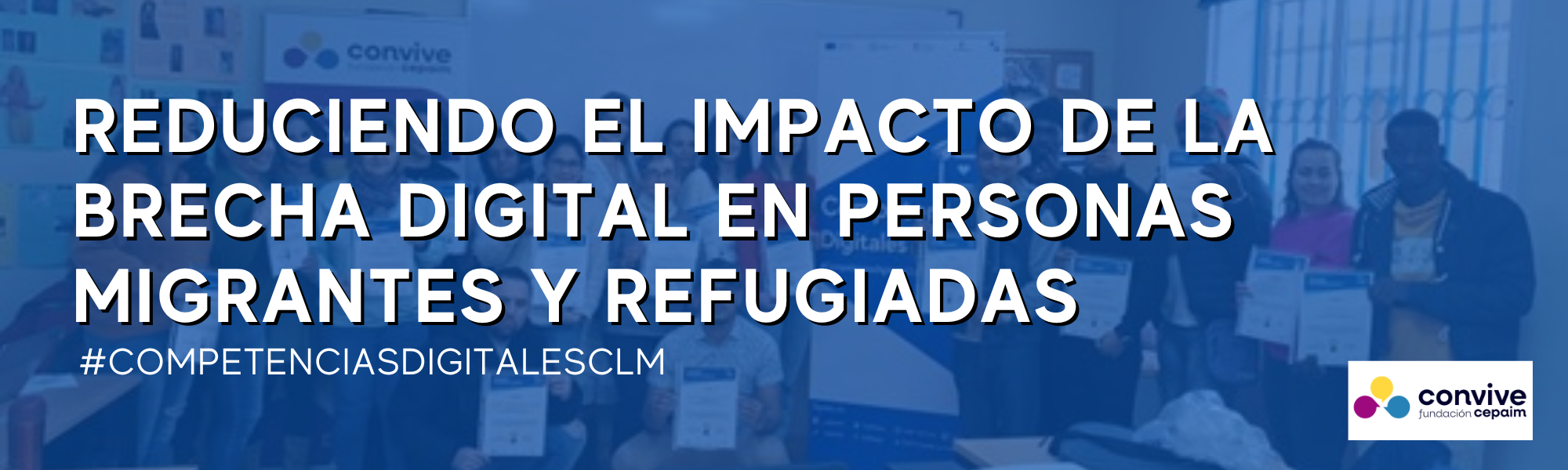 Reduciendo el impacto de la brecha digital en personas migrantes y ...